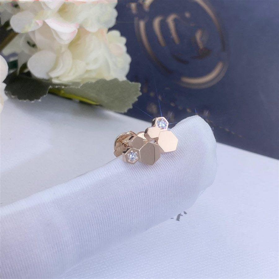 [BSNL Jewels] BEE LOVE ROSÉGOLD DIAMANT OHRRINGE