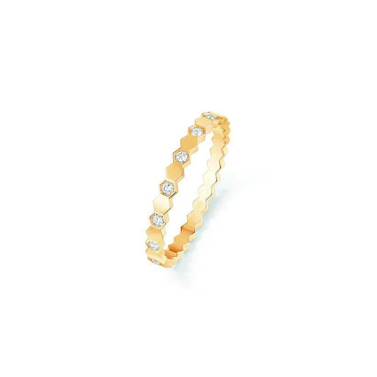 [Basjewels]BEE LOVE RING GOLD DIAMOND