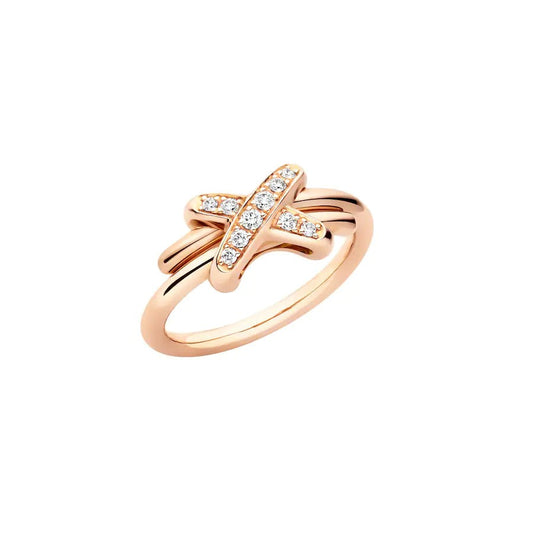 [BSNL Jewels]JEWUX DE ROSA GOLD DIAMANTRING