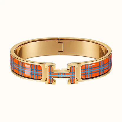 [Basjewels]H TARTAN BRACELET 12MM