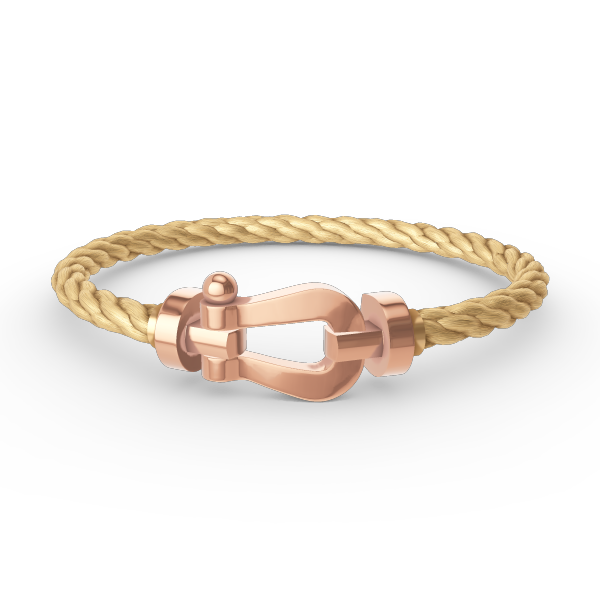 [BSNL Jewels]FORCE GROSSES HUFEISENARMBAND OHNE DIAMANT ROSÉGOLD