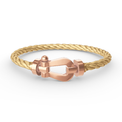 [BSNL Jewels]FORCE GROSSES HUFEISENARMBAND OHNE DIAMANT ROSÉGOLD