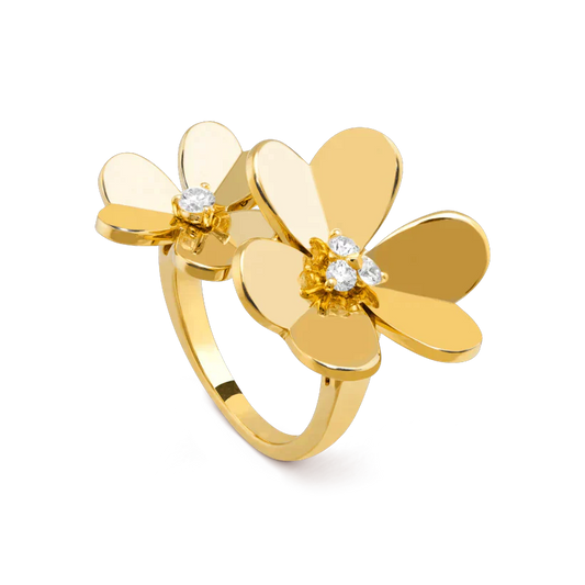 [BSNL Jewels]CLOVER COMOS GOLD DIAMANTRING