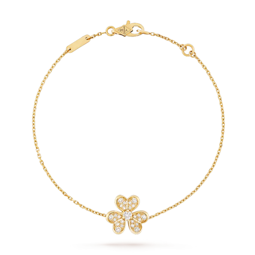 [BSNL Jewels]FRIVOLE GOLD BLUMEN DIAMANT ARMBAND