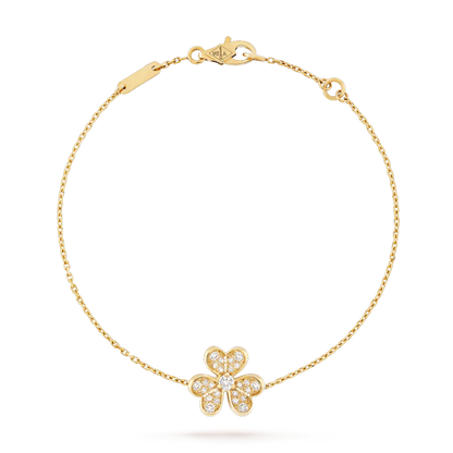 [BSNL Jewels]FRIVOLE GOLD BLUMEN DIAMANT ARMBAND