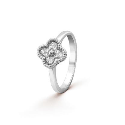 [Basjewels]CLOVER DIAMOND RING